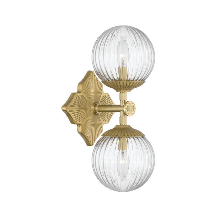 Orly 7.5'' Aged Brass Sconce | ORY-1002-AG-CL