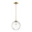 Orly 14'' Aged Brass Pendant | ORY-1007-AG-CL