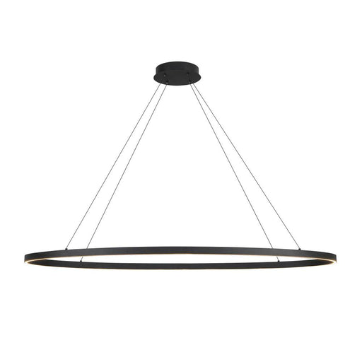 Ovale 53-in Black Led Linear Pendant | LP79153-BK