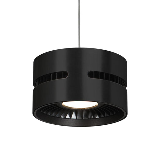 Oxford 5-in Black Led Pendant | PD6705-BK-UNV