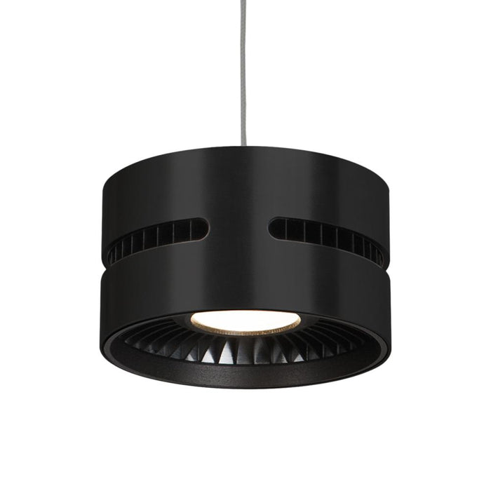 Oxford 5-in Black Led Pendant | PD6705-BK-UNV