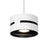 Oxford 5-in White Led Pendant | PD6705-WH-UNV