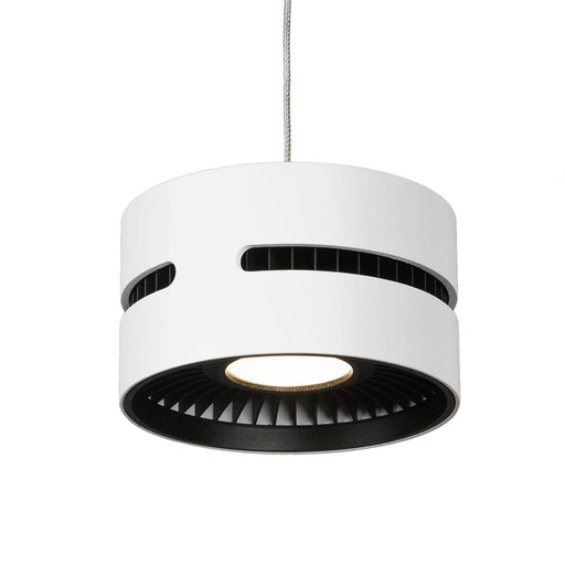 Oxford 5-in White Led Pendant | PD6705-WH-UNV
