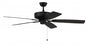 Craftmade 52" Pro Plus Fan with Blades in Flat Black