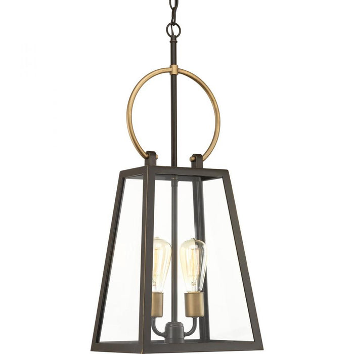 P550028-020 2-60w Med Hanging Lantern | P550028-020