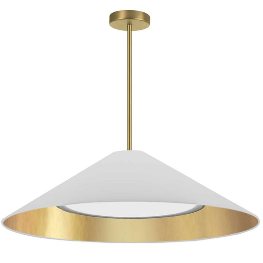 30w Pendant, Agb W/ Fabric Shade | PAD-2630P-AGB-692