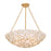 Palla 24.5'' Antique Gold Chandelier | PAL-525-GA