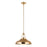 Alora Palmetto 14-in Polished Brass/Glossy Opal 1 Light Pendant