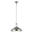 Palmetto 14-in Polished Nickel/glossy Opal 1 Light Pendant | PD344014PNGO