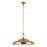 Palmetto 20-in Polished Brass/glossy Opal 1 Light Pendant | PD344020PBGO