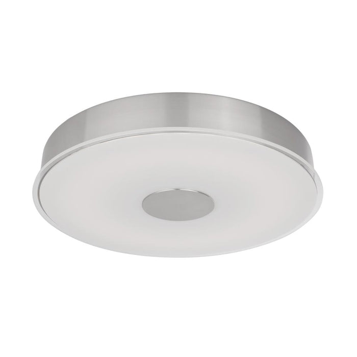 Kuzco Lighting Inc Parker 16-in Brushed Nickel LED Flush Mount