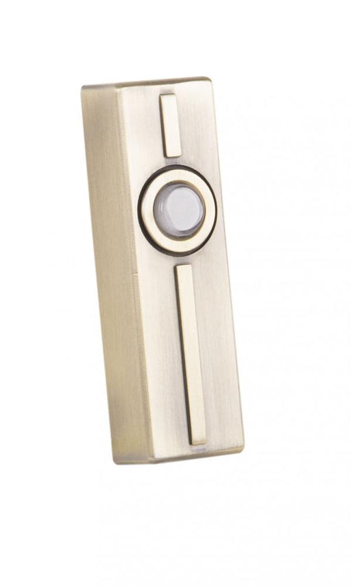 Craftmade Surface Mount LED Lighted Push Button in Antique Brass