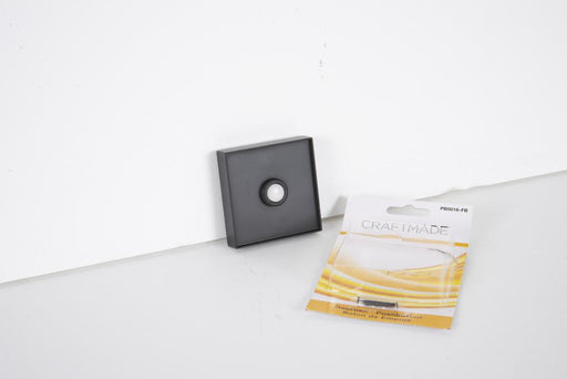Craftmade Recessed Mount LED Lighted Push Button in Black