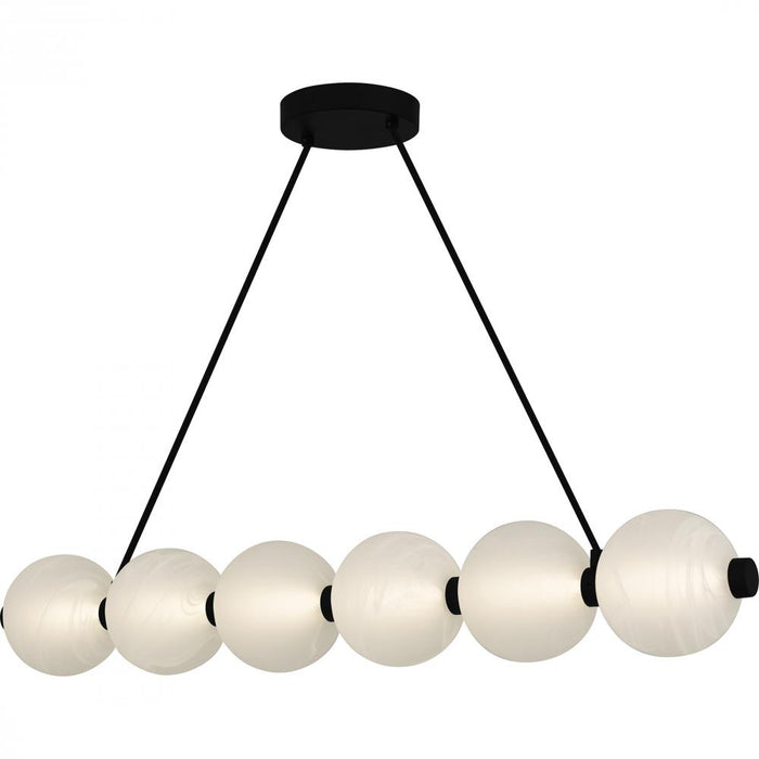 Clarendon Island Chandelier | PCCAD144MBK