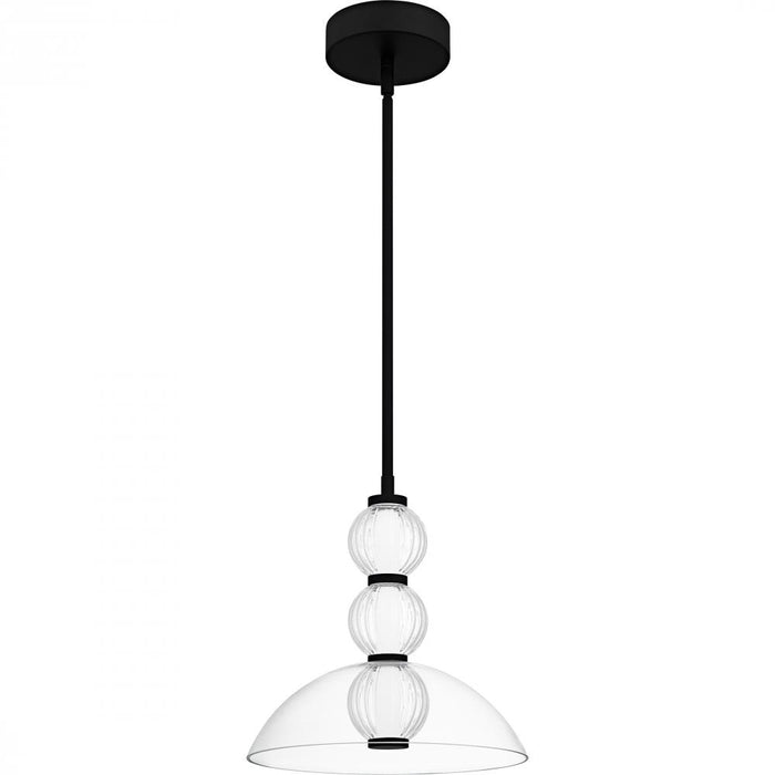 Quoizel Elway Matte Black Pendant