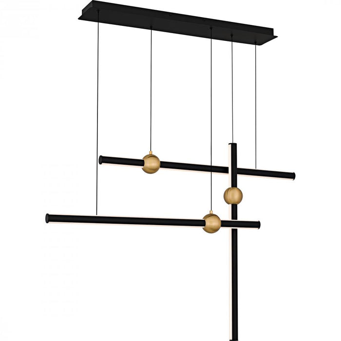 Harvick Island Chandelier | PCHVK144MBK