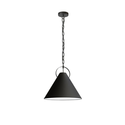 1lt Incand Pendant, Mb W/ Bk Shade | PCN-161P-MB-797
