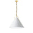1lt Incand Pendant, Agb W/ Wh Shade | PCN-241P-AGB-790