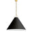 1lt Incand Pendant, Agb W/ Bk Shade | PCN-321P-AGB-797