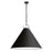 1lt Incand Pendant, Mb W/ Bk Shade | PCN-321P-MB-797
