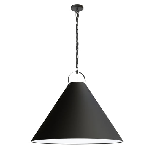 1lt Incand Pendant, Mb W/ Bk Shade | PCN-321P-MB-797