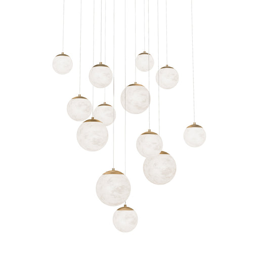 Pisces Multilight Pendant Light | PD-34413S-AB