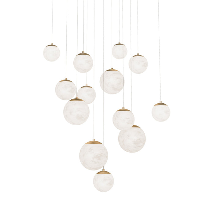 Pisces Multilight Pendant Light | PD-34413S-AB