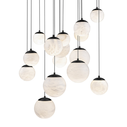 Pisces Multilight Pendant Light | PD-34415R-BK