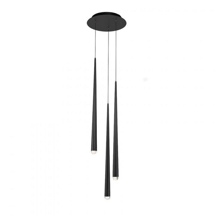 Cascade Multilight Pendant Light | PD-41703R-BK