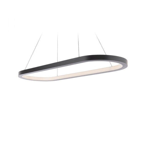 Racetrack Linear Pendant | PD-53046-30-BK