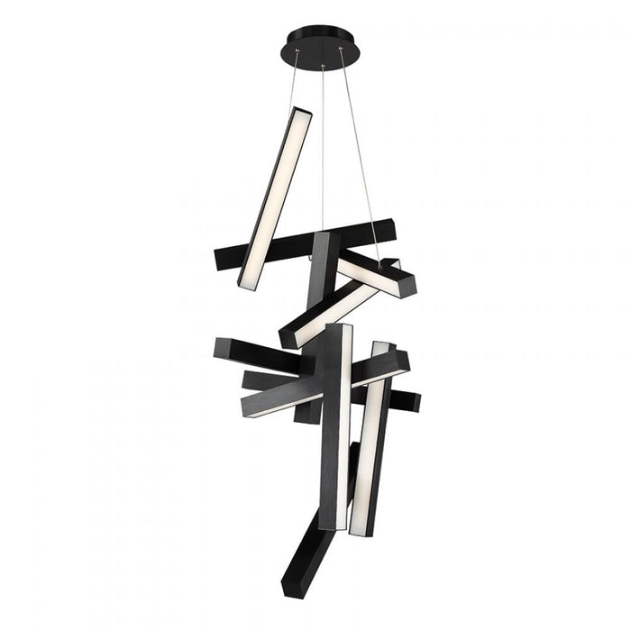 Chaos Chandelier Light | PD-64849-BK