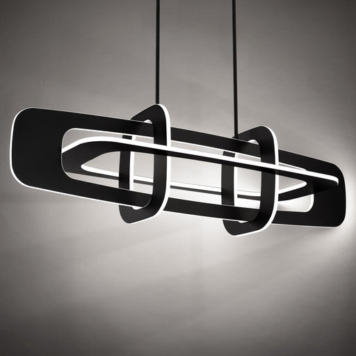 Vesta Linear Pendant | PD-76350-BK