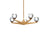 Double Bubble Chandelier Light | PD-82024-AB