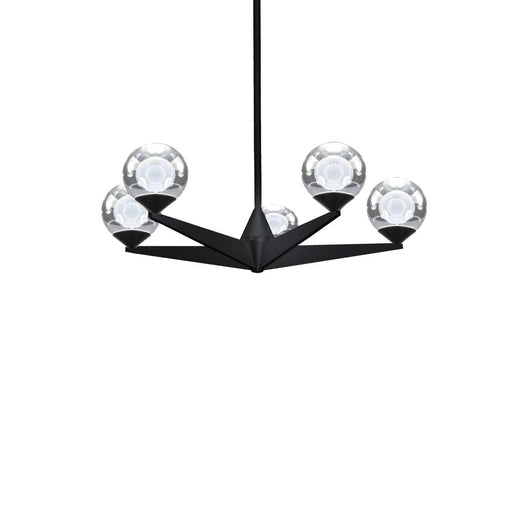 Double Bubble Chandelier Light | PD-82024-BK