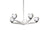 Double Bubble Chandelier Light | PD-82024-SN