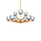 Double Bubble Chandelier Light | PD-82027-AB