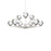 Double Bubble Chandelier Light | PD-82027-SN