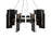Ronan Chandelier Light | PD-9533-BK
