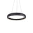 Halo 35-in Black Led Pendant | PD22735-BK-UNV