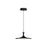 Issa 12-in Matte Black Led Pendant | PD418012MB-UNV