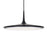 Disc 16-in Black Led Pendant | PD46216-BK-UNV