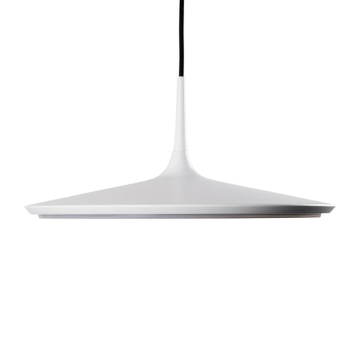 Disc 16-in White Led Pendant | PD46216-WH-UNV