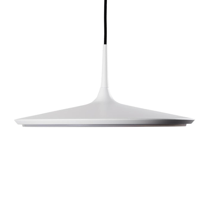 Disc 16-in White Led Pendant | PD46216-WH-UNV
