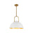 Harper 16-in White Socket Pendant | PD504016WH
