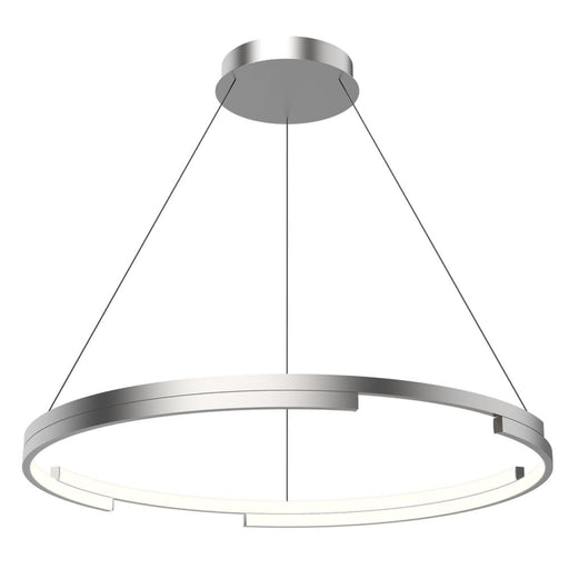Anello Minor 32-in Brushed Nickel Led Pendant | PD52732-BN-UNV