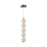 Bijou 5-in Brushed Nickel/opal Matte Glass Led Pendant | PD531515BNOP-UNV