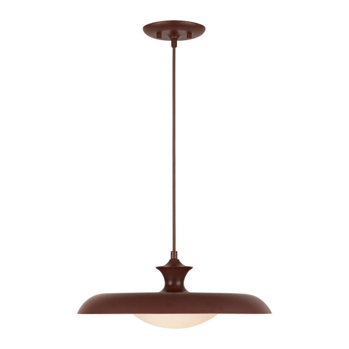 Minori 15-in Burgundy Socket Pendant | PD557015BGD