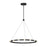 Rezz 28-in Black Led Pendant | PD63428-BK-UNV
