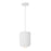 Hayden 7-in Antique White Led Pendant | PD68507-AW-UNV