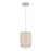 Hayden 7-in Pearl White Led Pendant | PD68507-PW-UNV